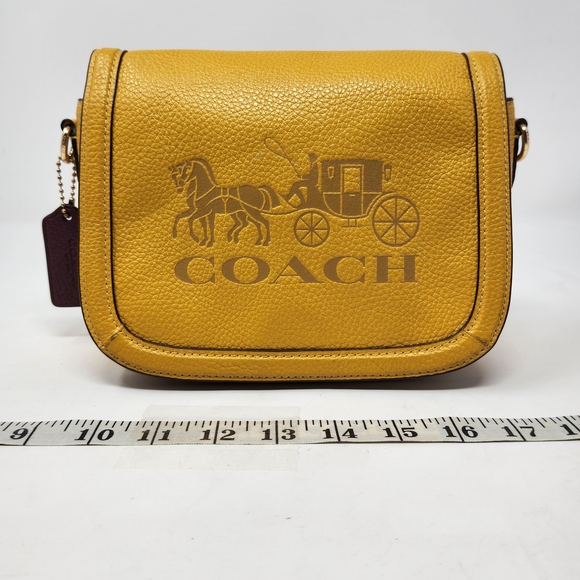 Coach Yellow Crossbody Bag - Picture 1 of 11